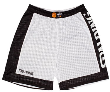Šortky Spalding Mesh Reversible Shorts Čierna | 40221208-blackwhite, 1