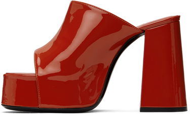 Starostlivosť o obuv BY FAR BY FAR Brad Heeled Sandals Červená | 23PFBRAMBUGP, 2