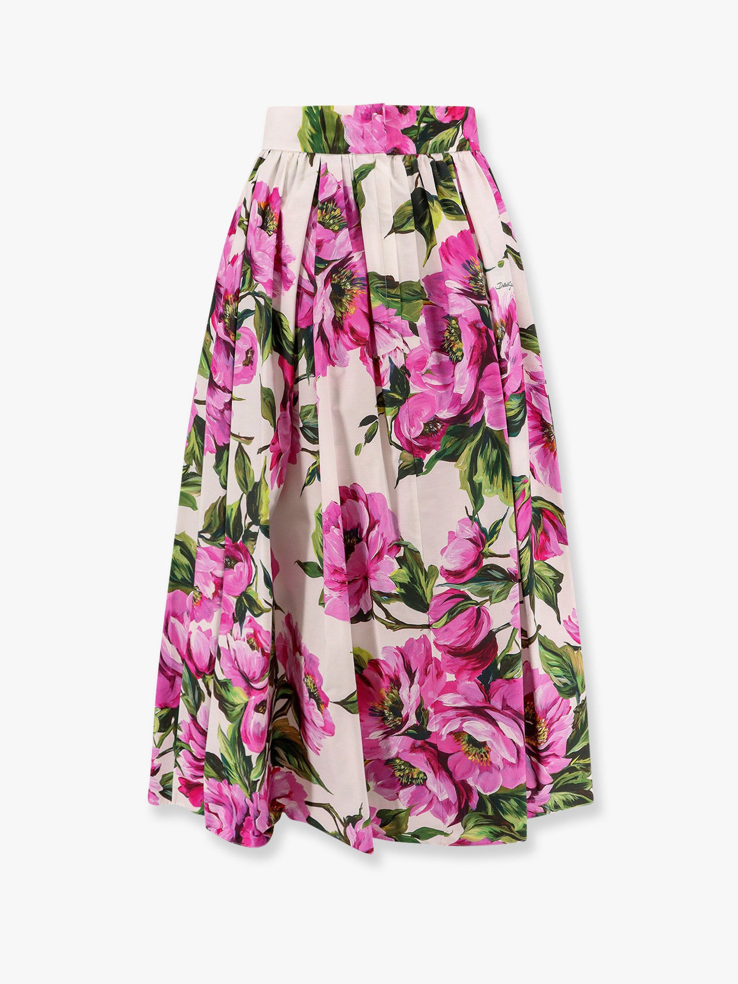 Sukňa Dolce & Gabbana Dolce & Gabbana Peony Print Pleated Midi Skirt Rôznofarebný | F4CULTHS5S3HA5KR, 1