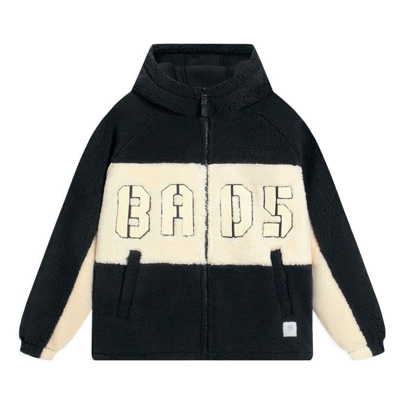 Mikina Li-Ning BadFive Fleece Full Zip Jacket Čierna | AFDSA69-4