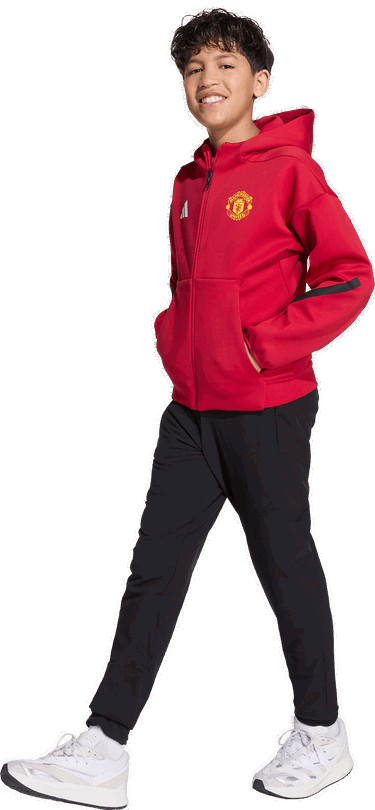 Bunda adidas Originals Manchester United Anthem Jacket Červená | jn2899, 5