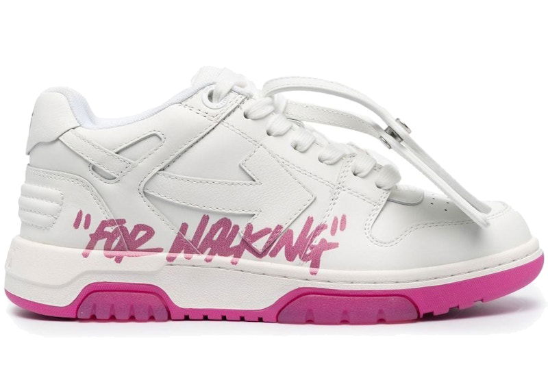 Tenisky a topánky Off-White Out Of Office Low Tops W For Walking Fuschia Biela | OWIA259F22LEA0020132, 0