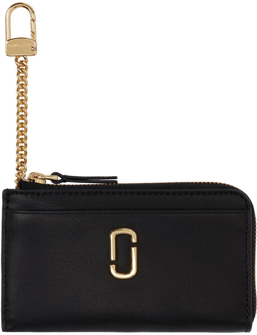 Peňaženka Marc Jacobs Marc Jacobs 'The J Marc' Top Zip Wallet Čierna | 2S3SMP004S01, 0