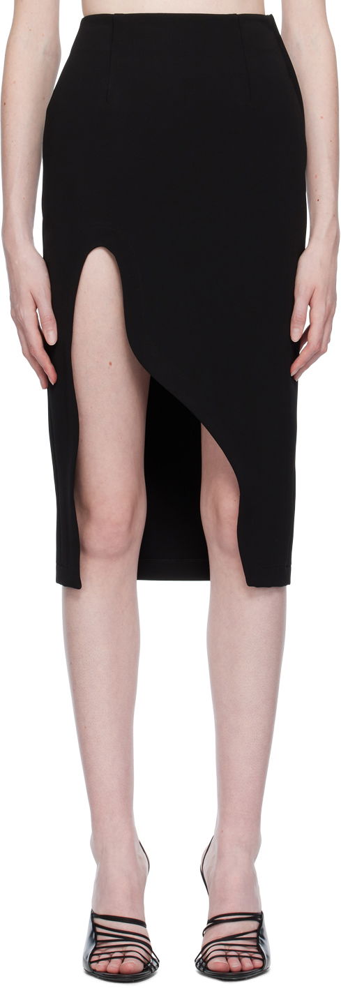Sukňa Off-White Off-White Vented Miniskirt Čierna | OWCW001S23JER0011000, 0