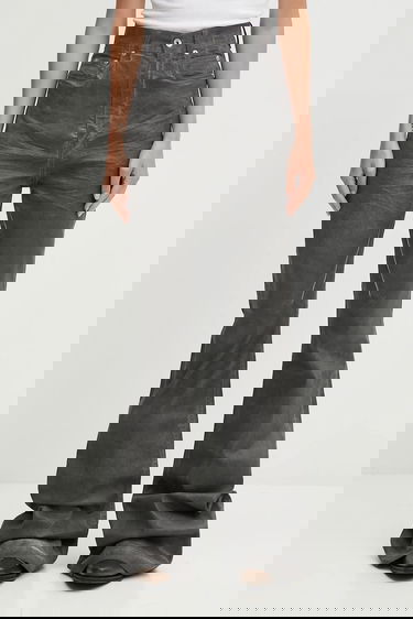 Džínsy Rick Owens Rick Owens DRKSHDW Bolan Bootcut High Waist Jeans Šedá | DS02E7311.SCF, 0