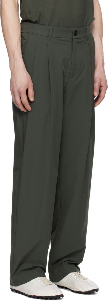 Nohavice NORSE PROJECTS Norse Projects Benn Travel Light Trousers Zelené | N25-0418, 1