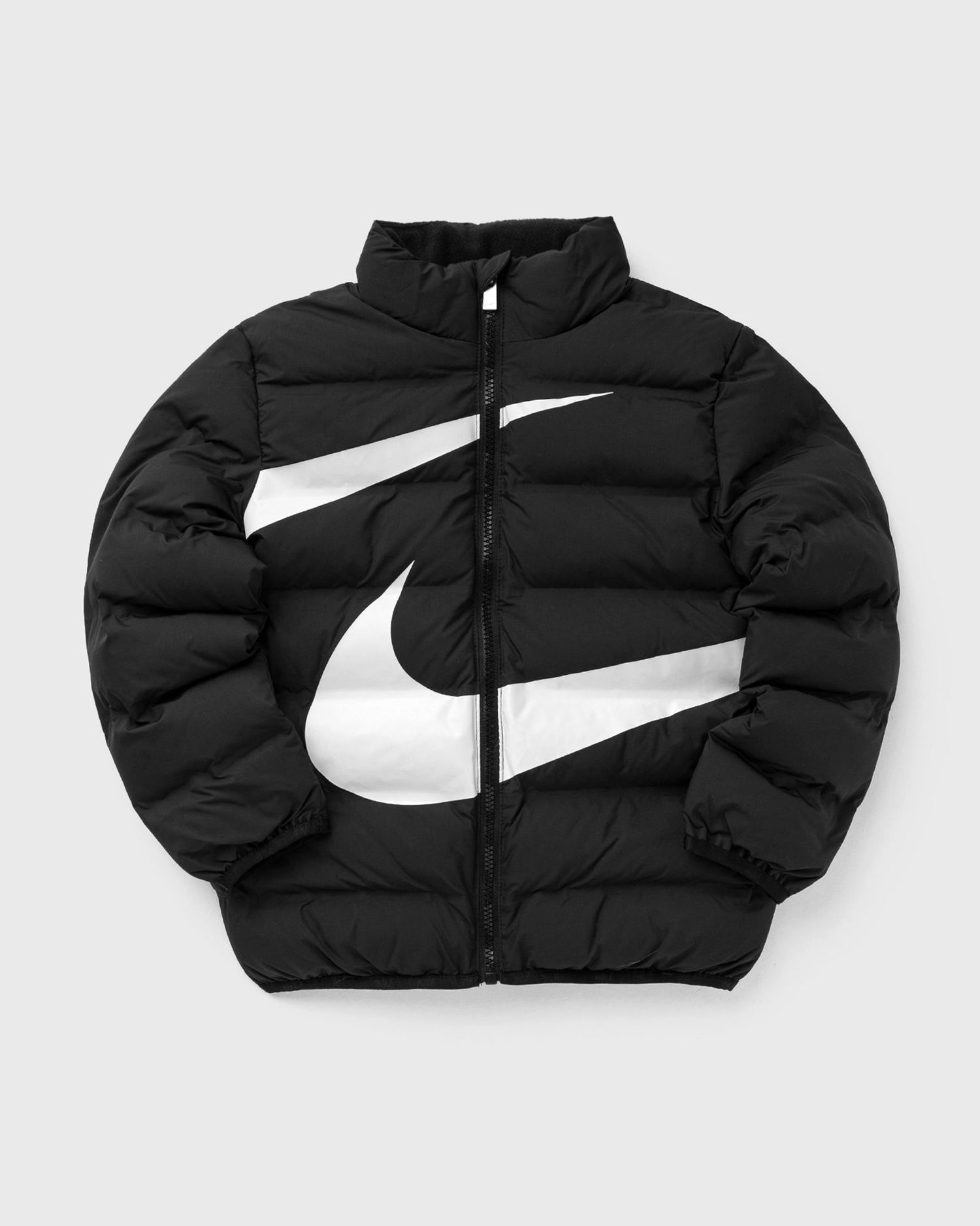 Prešívaná bunda Nike Wrap Swoosh Debossed Quilt Jacket Čierna | 86M133-023, 0