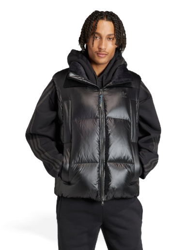 Bunda adidas Originals Vesta Down Jacket Čierna | IR7129
