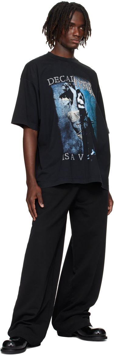 Tričko VETEMENTS VETEMENTS Cradle of Filth Cut-Up Oversized T-Shirt Čierna | UCF76TR950BB, 3