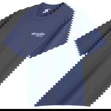 Tričko Sporty & Rich Sporty & Rich Play Tennis T-Shirt, Size Large Modrá | TO043621425BL106, 0