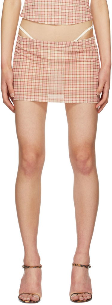 Sukňa Miaou Miaou Fig Mini Skirt Ružová | 4016-CL-BYPL-PM1, 0