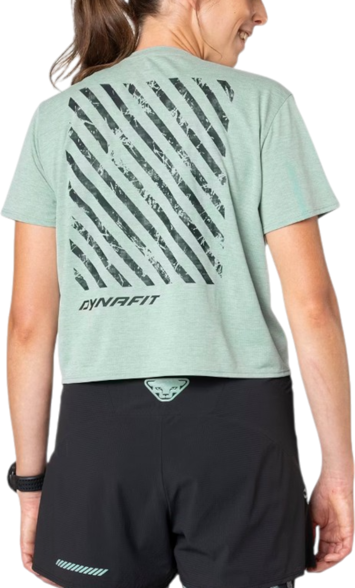 Crop Top Dynafit Trail Running T-Shirt Zelené | 08-0000071915-5421, 1