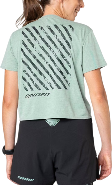 Crop Top Dynafit Trail Running T-Shirt Zelené | 08-0000071915-5421, 1