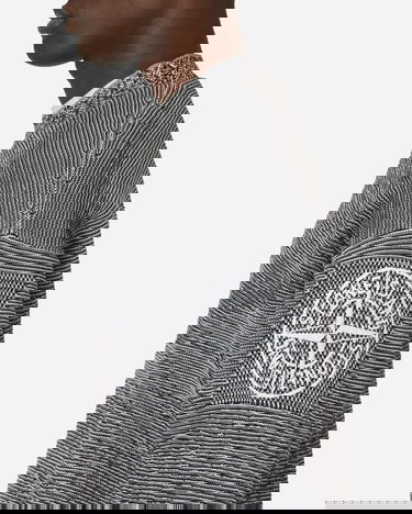 Sveter Stone Island Cotton Nylon Mock Neck Sweater Šedá | 8015512D5 V0064, 5