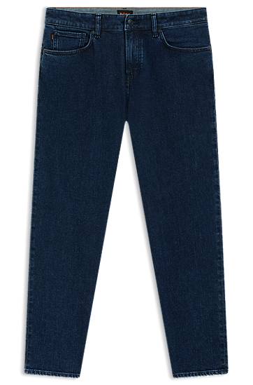 Džínsy BOSS Maine Regular-Fit Comfort-Stretch Jeans Modrá | 50544631, 0