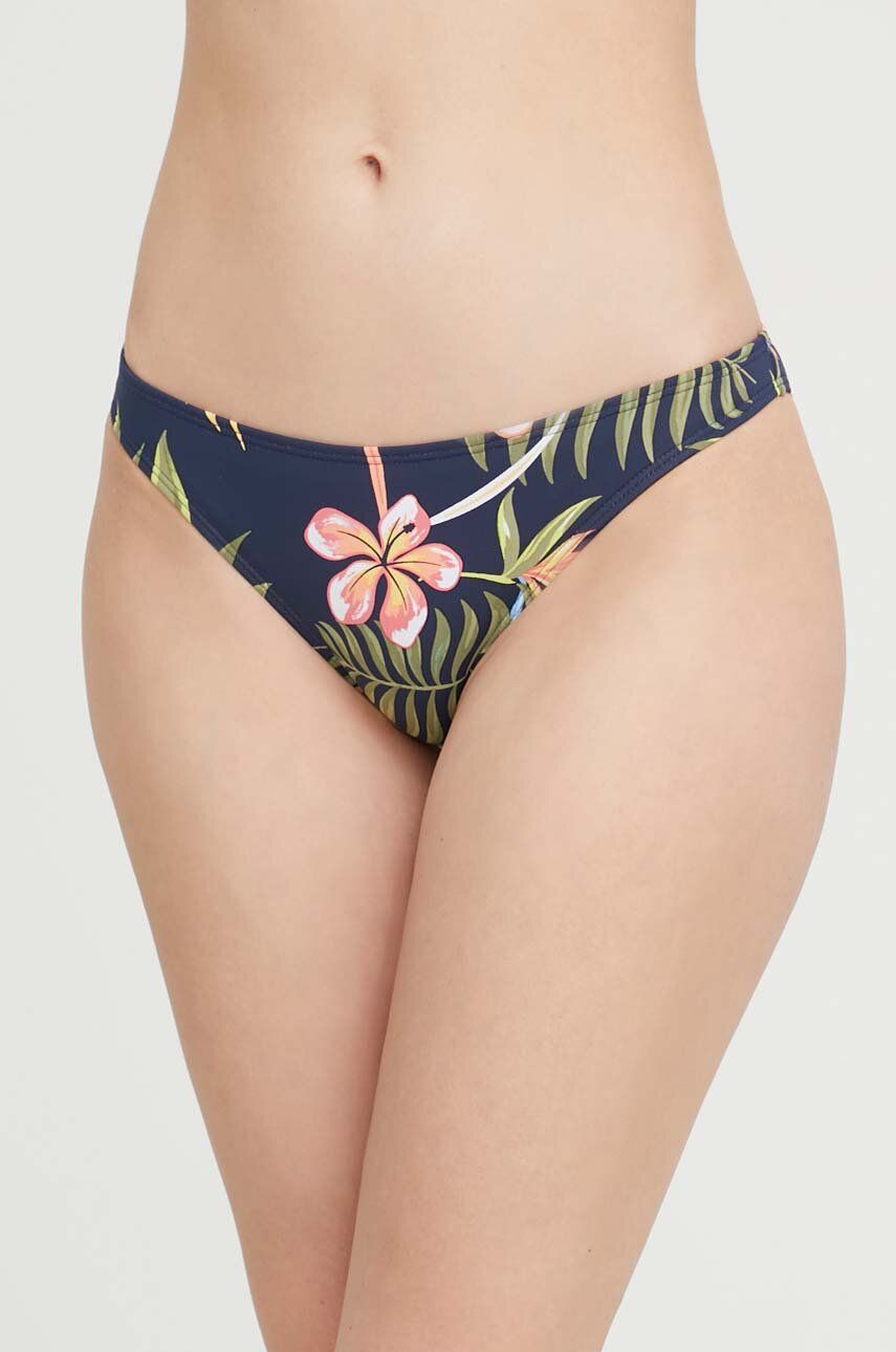 Plavky Roxy Into The Sun Moderate Bikini Bottoms Navy | ERJX404581, 0