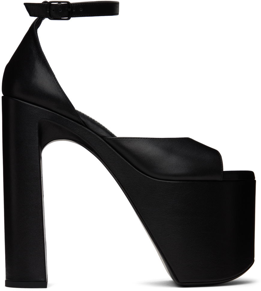Tenisky a topánky Balenciaga Camden 160 Heeled Sandals "Black" Čierna | 742308 WB9G1, 0