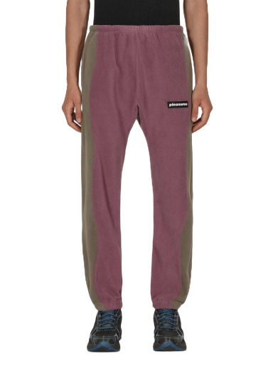 Tepláky Pleasures Whiskey Sweatpants Vínová | P22F033 MAUVE