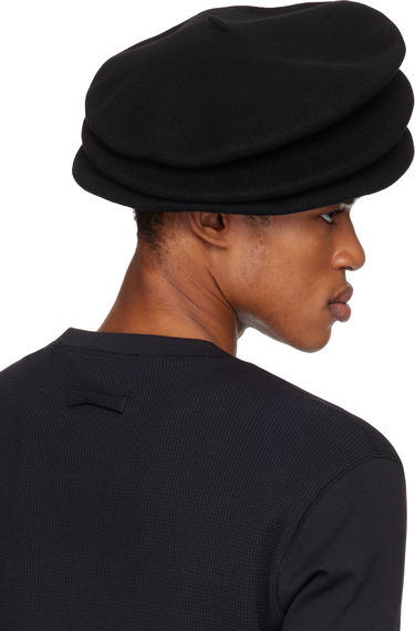 Baretka Jean Paul Gaultier Gaultier Concertina Beret Čierna | 25/33-F-CC049-X057-00, 2