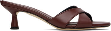 Doplnky Aeyde Aeyde Vero Leather Mules Vínová | A11-HS-PRAR55ST164-SS25-955-007, 0