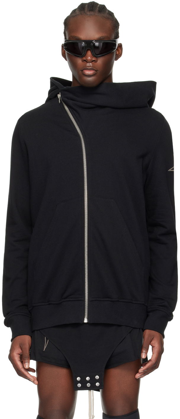 Mikina Rick Owens Mountain Zip Hoodie Čierna | CM01D7825 CHFE, 0