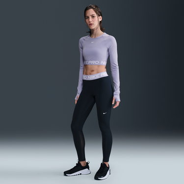 Súprava Nike Pro Mid-Rise Mesh Leggings Fialová | CZ9779-024, 1