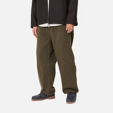 Cargo nohavice Carhartt WIP Relaxed Fit Garment Dyed Cotton Pants Zelené | I033761_9, 2