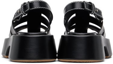 Tenisky a topánky JW Anderson JW Anderson Stripe Platform Sandals Čierna | SN0098-LA0323, 1