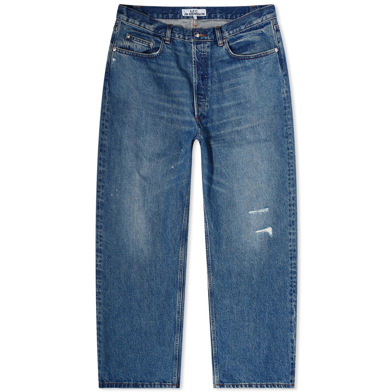 Džínsy A.P.C. JW Anderson x Ulysse Jeans Navy | COGTV-H09189-IAL, 0