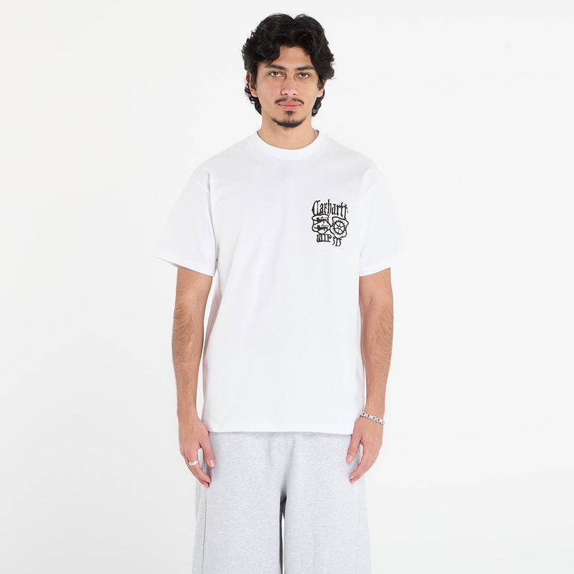 Tričko Carhartt WIP S/S Commuting Tales T-Shirt Biela | I036010.02XX