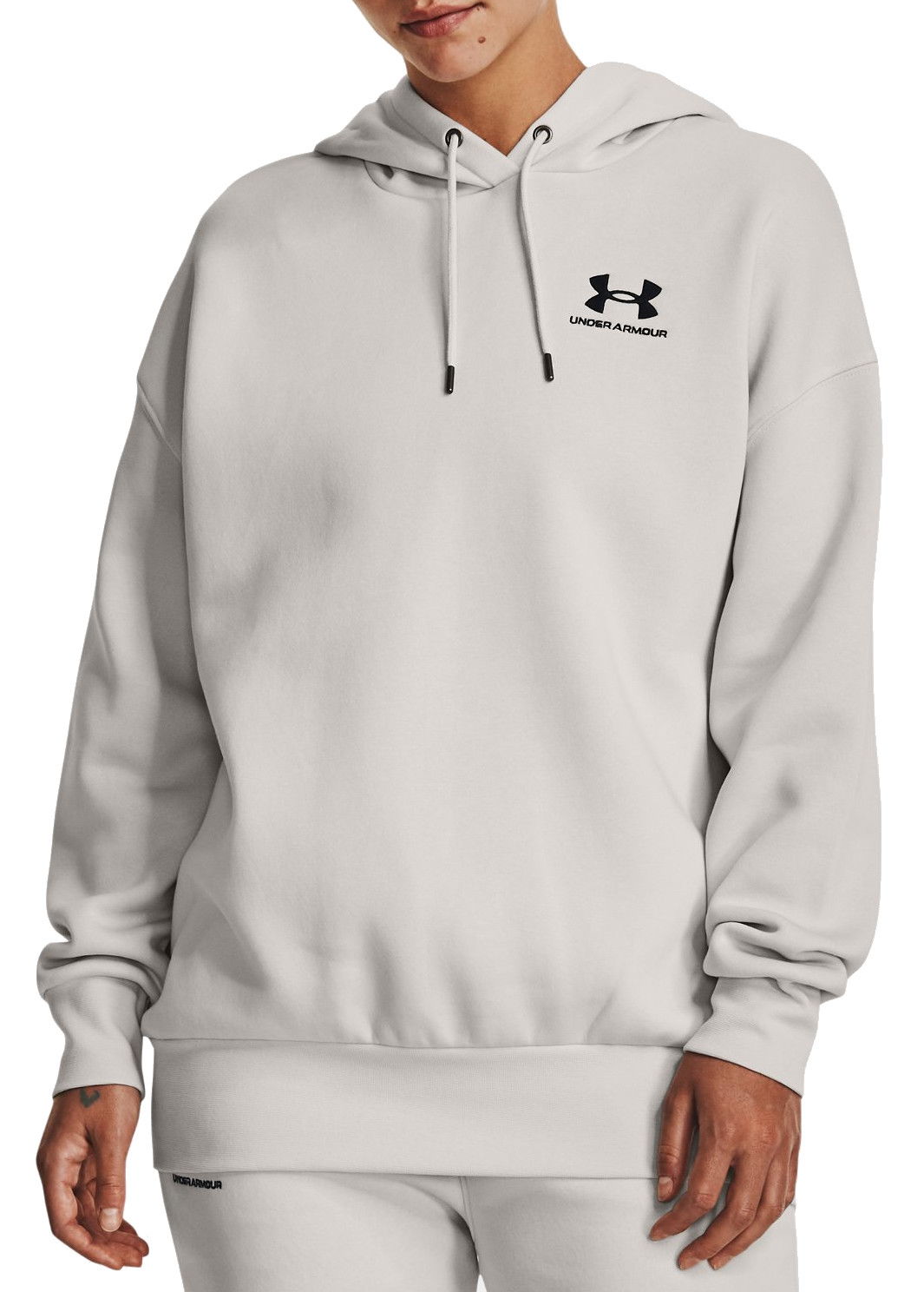 Mikina Under Armour Essential Fleece OS Šedá | 1379495-114, 0