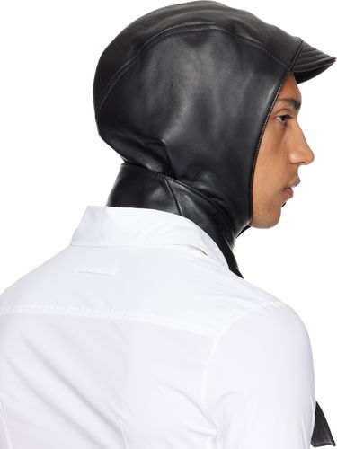 Klobúk Jean Paul Gaultier Jean Paul Gaultier Leather Hood Čierna | 25/03-U-AC024-L030-00, 2