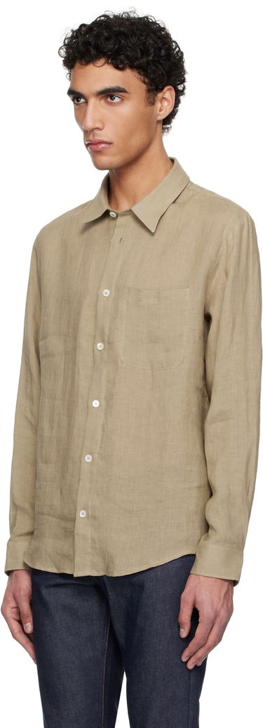 Košeľa A.P.C. Green Cassel Zelené | LIAEK-H12545, 4