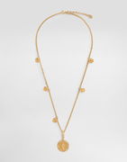 Dolce & Gabbana Rose and Madonna Pendant Necklace