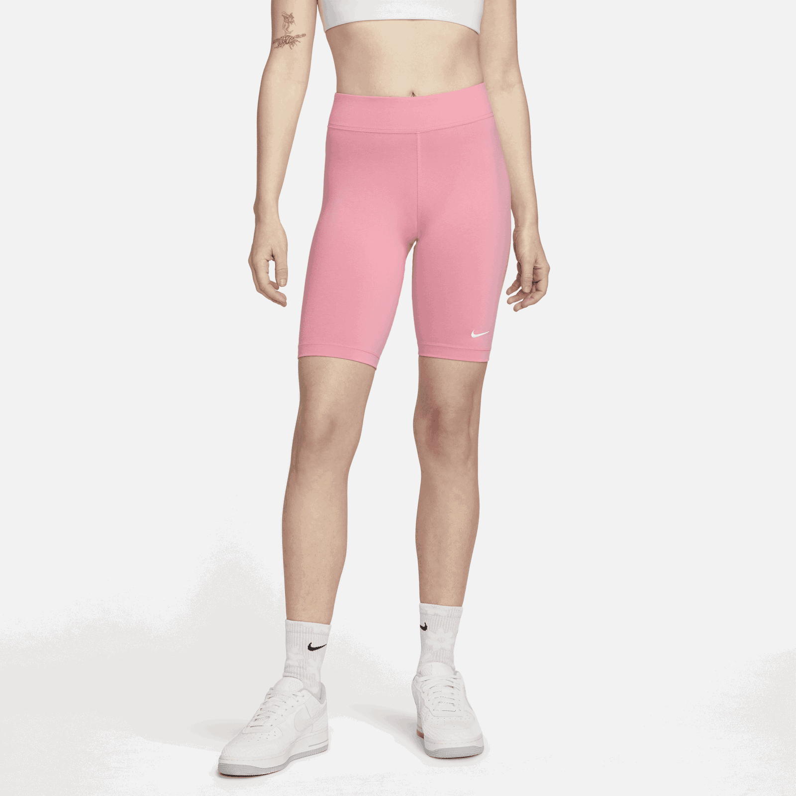Sportswear Essential Mid-Rise Biker Shorts