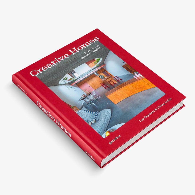 Kniha a časopis gestalten Creative Homes Interiors and Design in Belgium by Luc Roymans & Living Inside Červená | 9783967041897