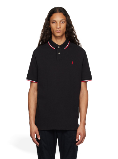 Polo tričko Polo by Ralph Lauren Lauren Black Classic Fit Čierna | 710844275001