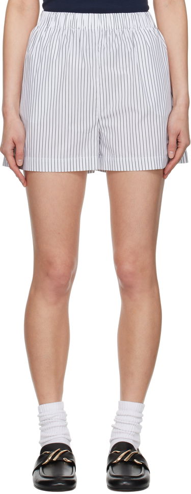 Šortky Sporty & Rich Sporty & Rich 'SRC' Poplin Shorts Biela | SH012606302ST71, 0