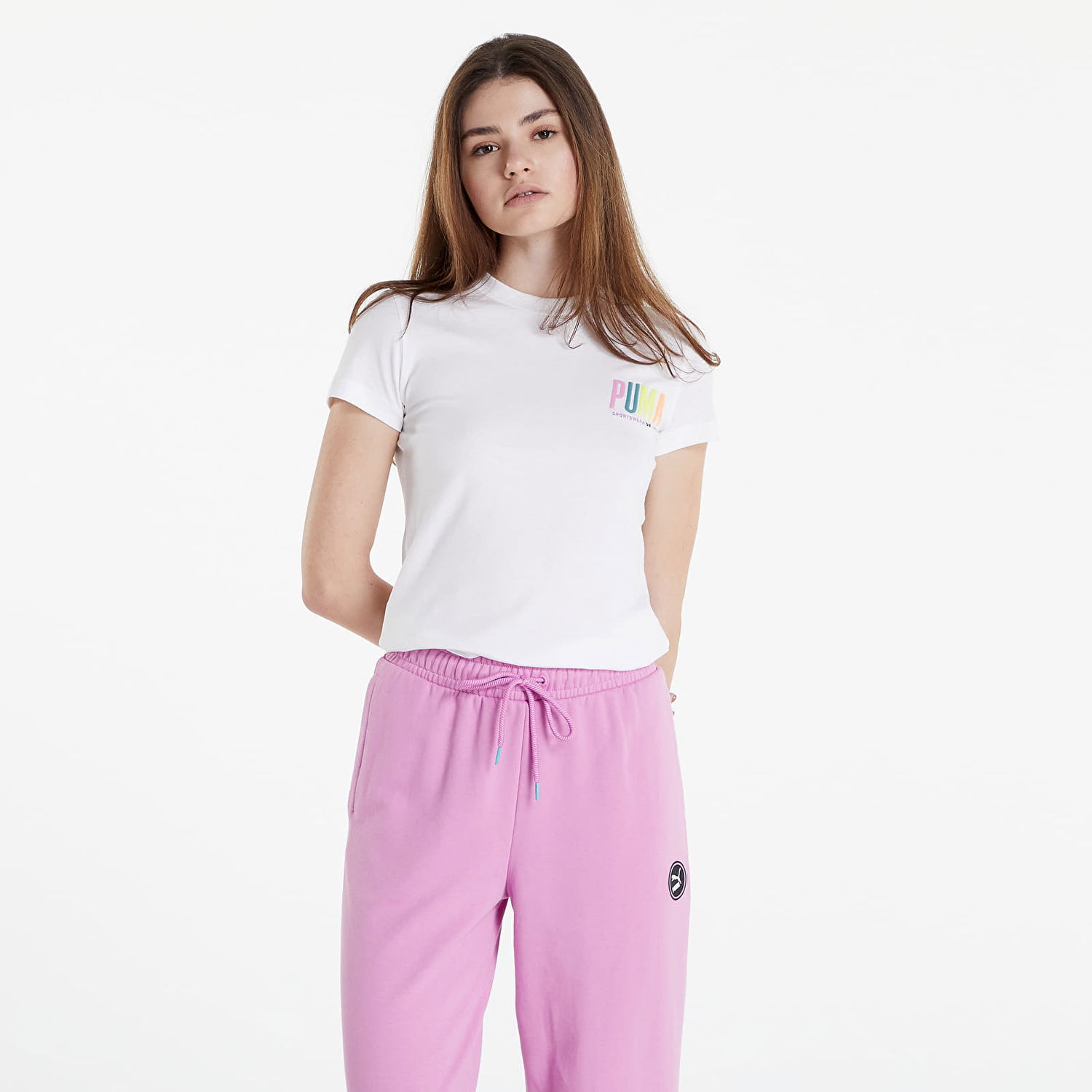 Tričko Puma SWxP Graphic Tee Biela | 53355902, 0