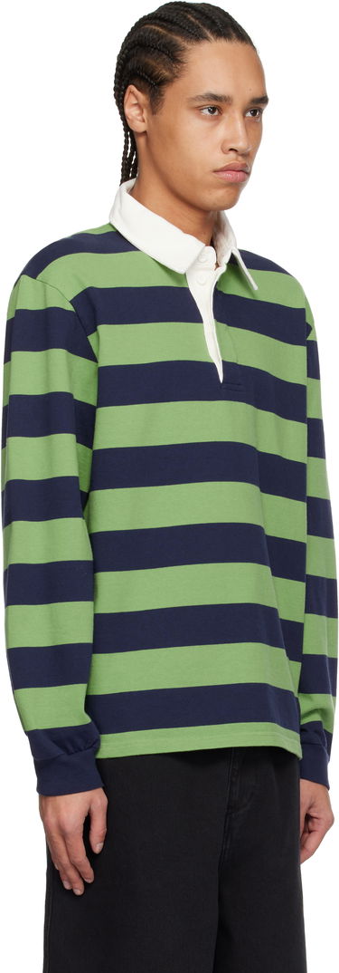 Polo tričko Palmes Striped Rugby Polo Zelené | P15-0028-638, 1