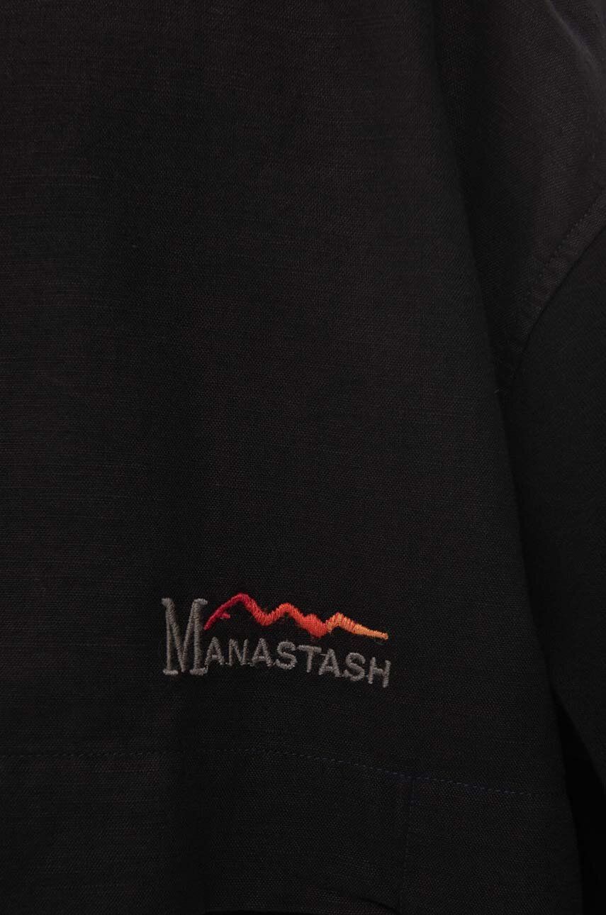 Tričko Manastash Pocket T-shirt Čierna | 7923134043, 1