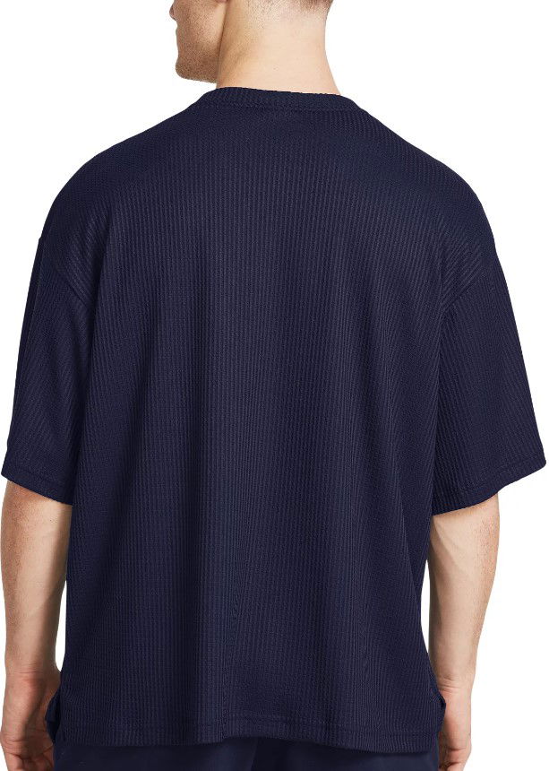 Tričko Under Armour UA Rival Waffle Crew-BLU Navy | 1383106-410, 1