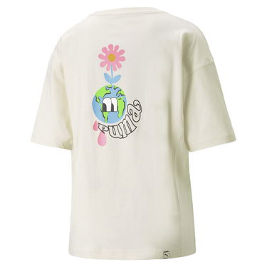 Tričko Puma Downtown Graphic Tee XS Biela | 531679-73, 1