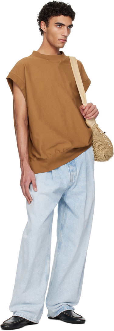 Džínsy HED MAYNER Hed Mayner Pleated Jeans Modrá | HMMA67021A-HA190, 3