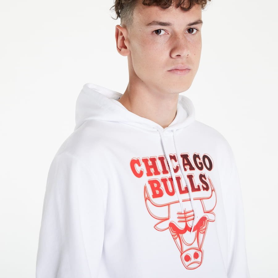 NBA Neon Fade Hoody Chicago Bulls