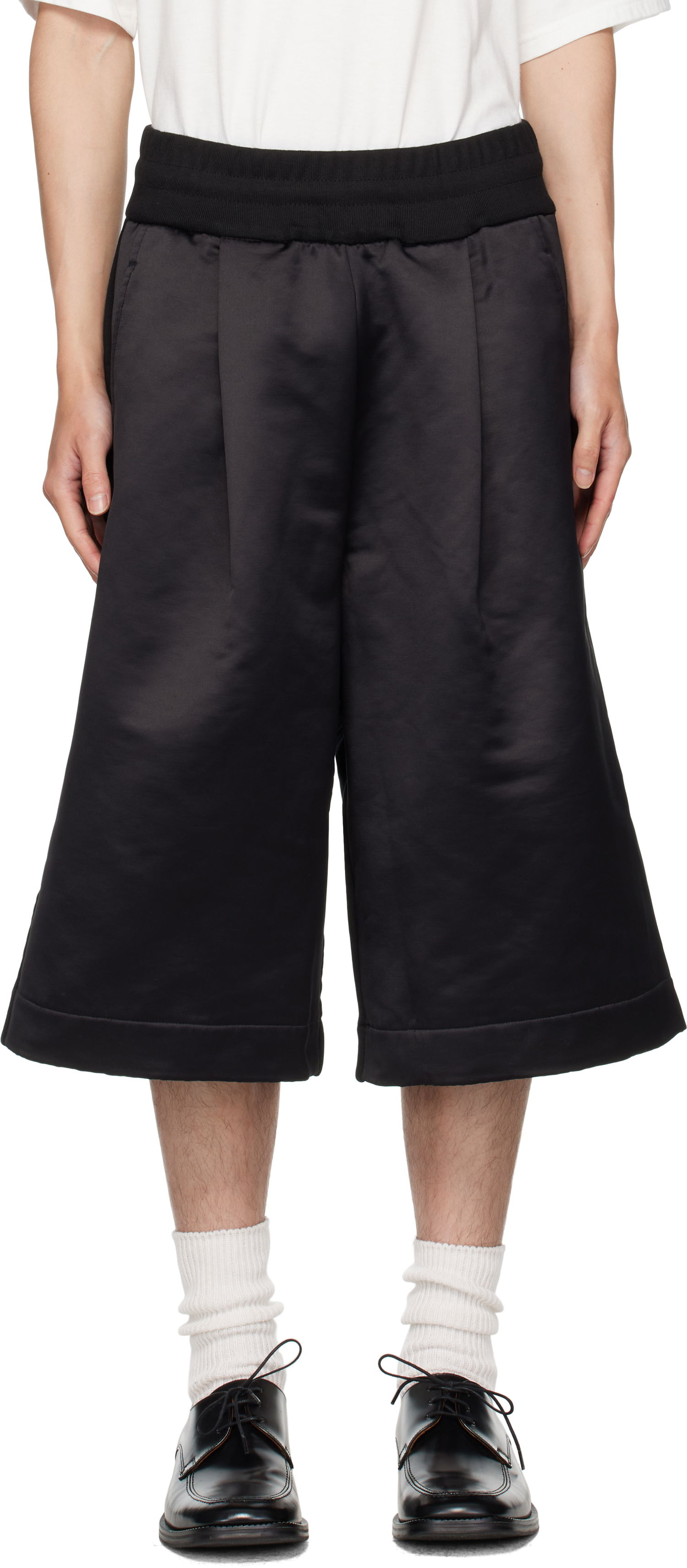 Šortky Dries Van Noten Dries Van Noten Paneled Shorts Čierna | 252-021157-2611, 0