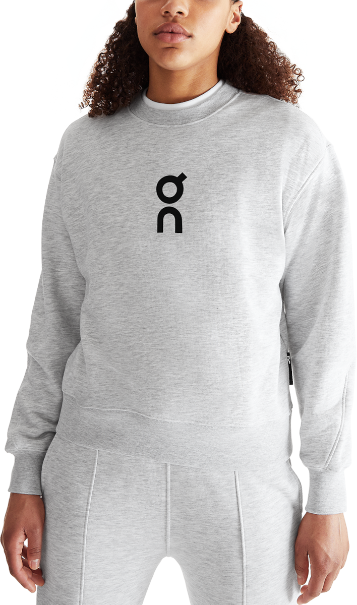 Mikina On Running Club Crew Sweatshirt Šedá | 1we10471756, 0