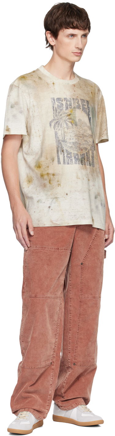 Tričko ISABEL MARANT Distressed Graphic T-shirt Honore Rôznofarebný | 25ATS0052HB-C3N10H, 3
