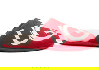 Scuff Logo Slipper "Samba Red Cream" W