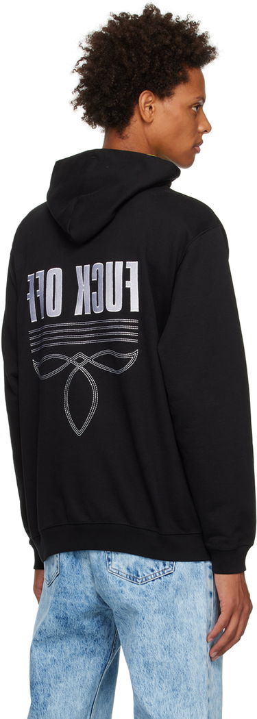 Mikina VETEMENTS VTMNTS 'Fuck Off' Hoodie Čierna | VL14HD500B, 2